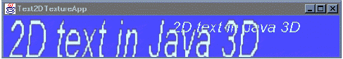Figura 7-15, La Textrua de un Objeto Text2D aplicada a otro Objeto visual.