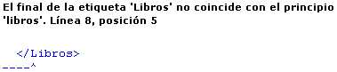 Error 6 de mala formación segun el IE5