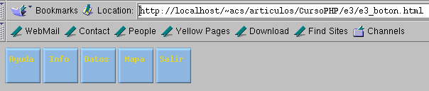 Figura 2: Botonera generada de forma autom�tica