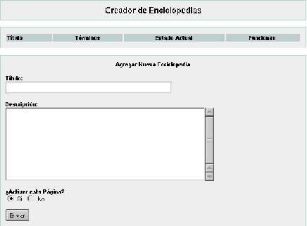 Figura 3.8: Enciclopedia