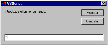Primer sumando